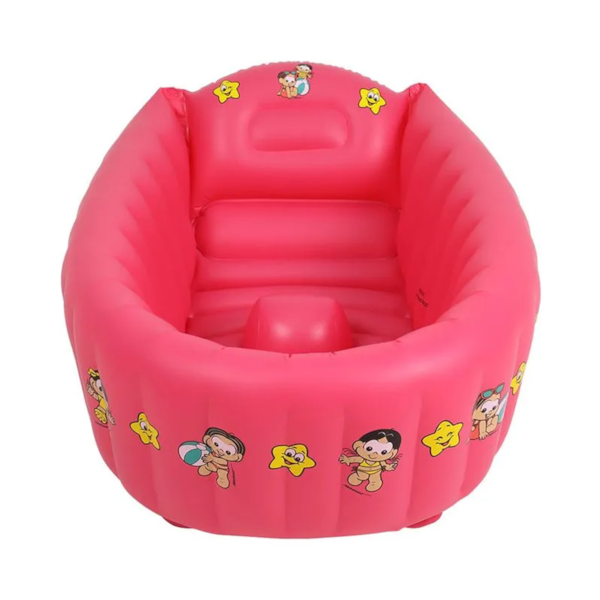 Banheira Turma da Mônica Baby 91CM X 29CM Rosa 95810 BelFix-8e80d806-29ea-44b2-b8ef-1b61da2e58cc
