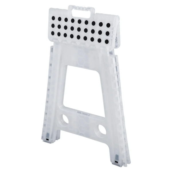 Banqueta Plástica Dobrável Branca 45cm 931993 Kala-ae038662-8c1f-40d2-bf06-ee7b49940c22