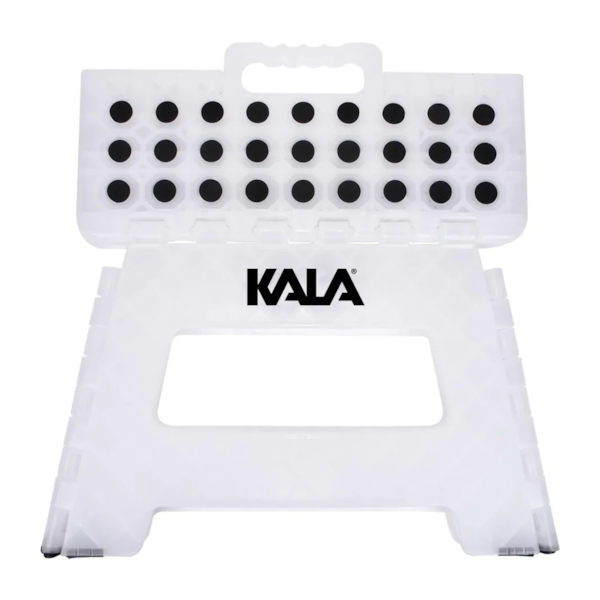 Banqueta Plástica Dobrável Branca PP 22cm 150kg 403628 Kala-1d8fda60-897e-4e63-b410-6f1a863f0ea8