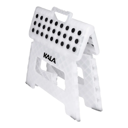 Banqueta Plástica Dobrável Branca PP 22cm 150kg 403628 Kala-49512e62-a6f2-4a7d-a7a4-266482735330