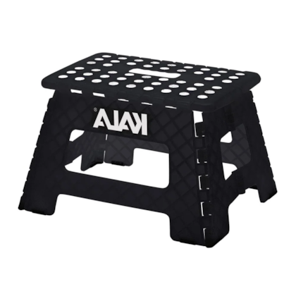 Banqueta Plástica Dobrável Preta 22cm 328829 Kala-4f6c8029-1dc7-401f-8537-0fd96b08ce93