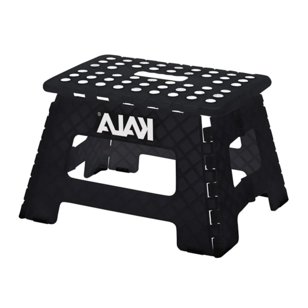 Banqueta Plástica Dobrável Preta 22cm 328829 Kala-3cd37363-f2da-492a-975c-ea552e1d62e2