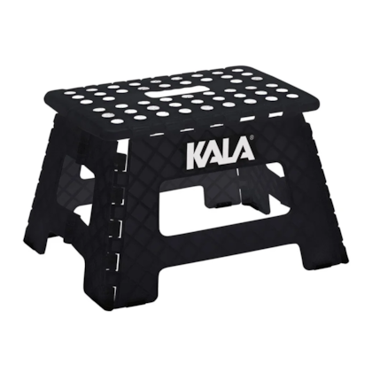 Banqueta Plástica Dobrável Preta 22cm 328829 Kala-9ec3c489-72ac-4921-8c92-9a65ad491146