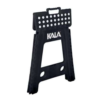 Banqueta Plástica Dobrável Preta 45cm 328811 Kala-a94410f0-0999-407e-beb5-ebe6e9b2d6b2