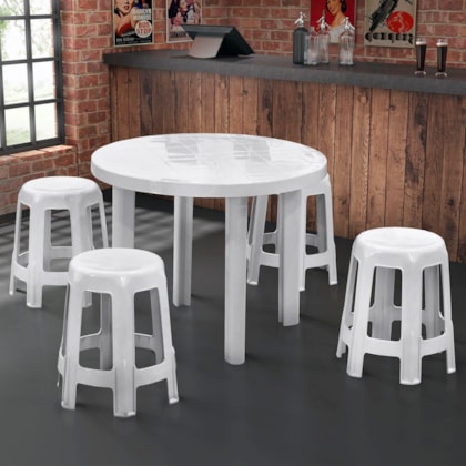 Banqueta Reforçada Guaxuma 120kg em Polímero Branca Solplast-785b408d-0e9e-45ab-bb26-62712c5034ba