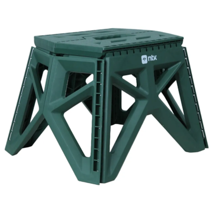 Banqueta Step One Dobrável para Camping 120kg Verde 336000 Nautika