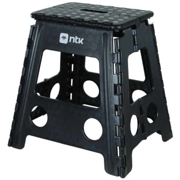 Banqueta Step Two Dobrável para Camping 150kg Preto 336002 Nautika-190d8cd0-ce8d-4d33-b74b-009630156a85