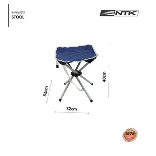 Banqueta Stool Dobrável Azul 290100-AZ Nautika-2bd369fc-2eb5-48e4-977b-1b87317399d6