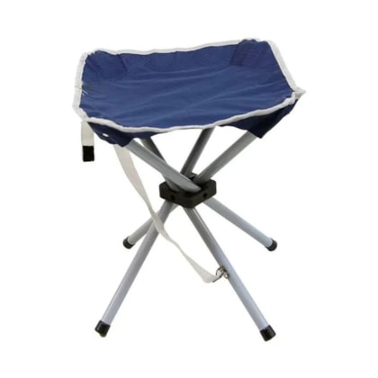 Banqueta Stool Dobrável Azul 290100-AZ Nautika