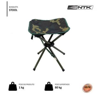 Banqueta Stool Dobrável Camuflado 290100-CM Nautika-98765c41-63b3-4930-8ee7-60b0c666979e