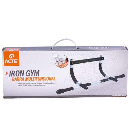 Barra de Musculação Multifuncional Iron Gym Até 136kg T17 Acte Sports-00222fac-df1a-45d4-a90c-5fe577970318