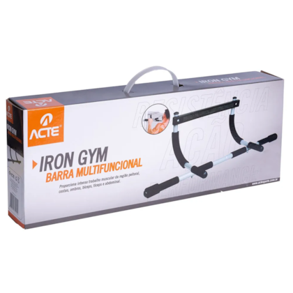 Barra de Musculação Multifuncional Iron Gym Até 136kg T17 Acte Sports-0f802fad-c812-4123-ba99-eaf3f993fb50