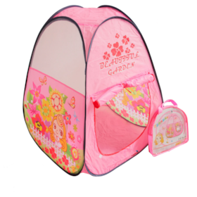 Barraca Dobrável Infantil Rosa 72x 91 x70 cm  Importway