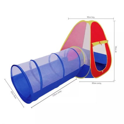 Barraca Infantil 2m x 1m C/ Bolsa e Bolinhas BW065  Importway-32dbdc2d-8fc5-4bc0-907f-0b07f5421ea9