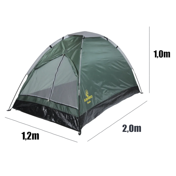 Barraca Koala Camping Até 2 Pessoas, Coluna dágua de 600mm 041016 Guepardo-092840a2-9da3-4275-ad3c-162093985825