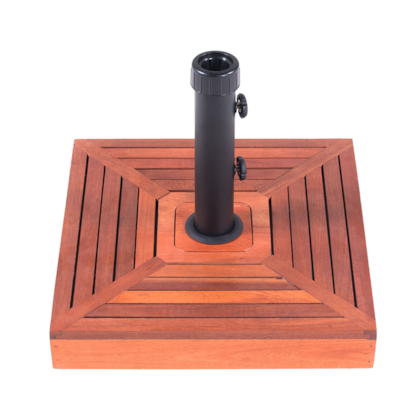 Base para Ombrelone Quadrada em Concreto com Revestimento de Madeira 25 Kg 16400 Bel Fix-4e923831-8c62-4a65-a8bc-bcbd659a9ebd