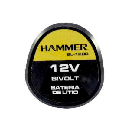 Bateria Bivolt 12V Lítio - GYBL1200 HAMMER-1b5fd9a2-e491-42f1-882f-f204312785e6