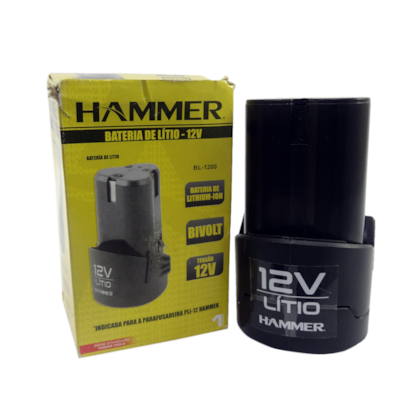 Bateria Bivolt 12V Lítio - GYBL1200 HAMMER-78653a04-e89d-4837-ac1e-1add2fde9f6b