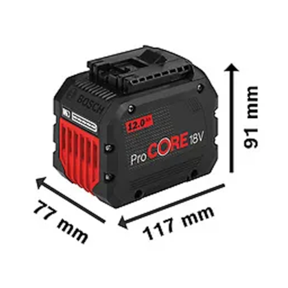 Bateria de Íons de Lítio ProCORE 18V 12,0Ah 1600A016GU Bosch