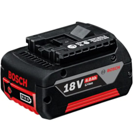 BATERIA DE LÍTIO 18V 4.0 AH COM INDICADOR DE CARGA GBA 1600Z00038 BOSCH