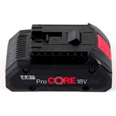 Bateria Pro-Core 18v 4 A.H Professional   Bosch