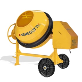 Betoneira Pro 400 Litros Monofásica Com Motor 2CV 40011092 Menegotti