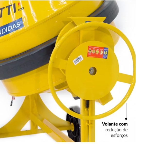 Betoneira Pro 400 Litros Monofásica Com Motor 2CV 40011092 Menegotti-73235250-d668-4751-bf73-3d2cca55e5db