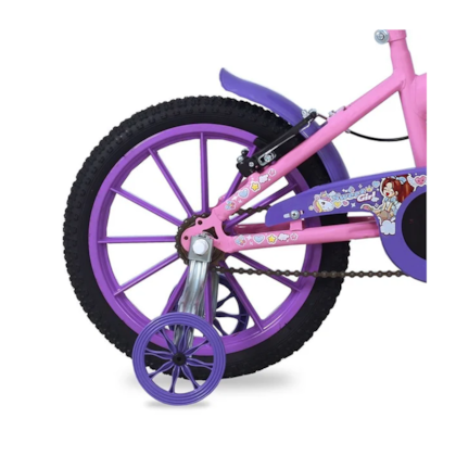 Bicicleta Aro 16 Rosa Mormaii 2010701040701-057 Free Action-7166bd7a-d9e1-4705-850b-a5d257fca14e