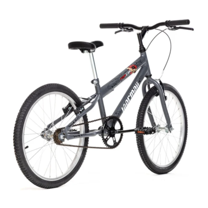 Bicicleta Aro 20 Cross Grafite 2010202011601-013 Free Action-17172781-51dc-4c3a-9cbd-c24f1d6aa9da