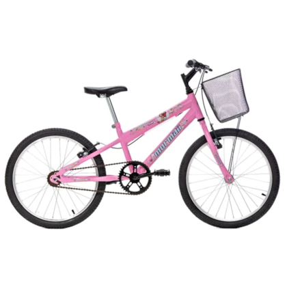 Bicicleta Aro 20 Mormaii rosa 2010201040701-057 FREE ACTION