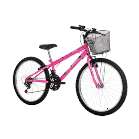 Bicicleta Mormaii Aro 20 Cesta 229619 Rosa Chiclete Free Action