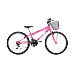 Bicicleta Mormaii Aro 20 Cesta 229619 Rosa Chiclete Free Action