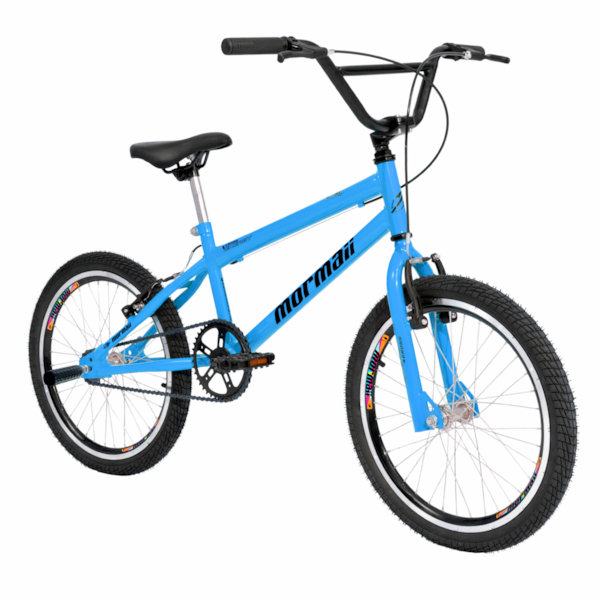 Bicicleta Mormaii azul Aro 20 Cross 229621 Free Action-63f09ae0-0665-477c-bb8c-ea4cd7a95654