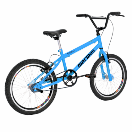 Bicicleta Mormaii azul Aro 20 Cross 229621 Free Action-50b5616f-5da2-48a5-8d6f-e76d60ce7027