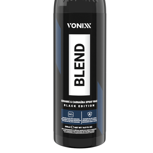 Blend Spray Black 500ml Ceramic e Carnaúba 2026005 Vonixx-400bd348-cd39-4b6f-919e-553423ee6f19