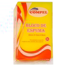 Bloco de Espuma Argamassa 22x13x6CM 005.060.0026 Compel