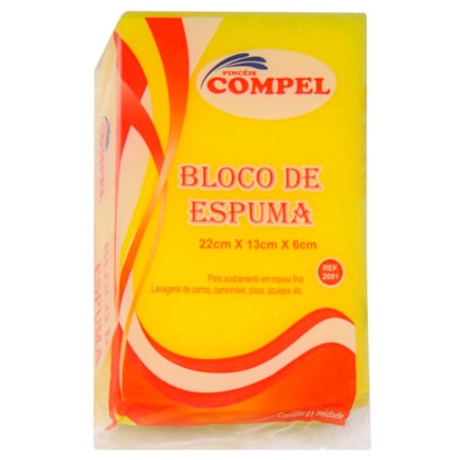 Bloco de Espuma Argamassa 22x13x6CM 005.060.0026 Compel