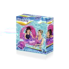 Boia Infantil de Caranguejo Rosa Bestway 120332-RS Nautika