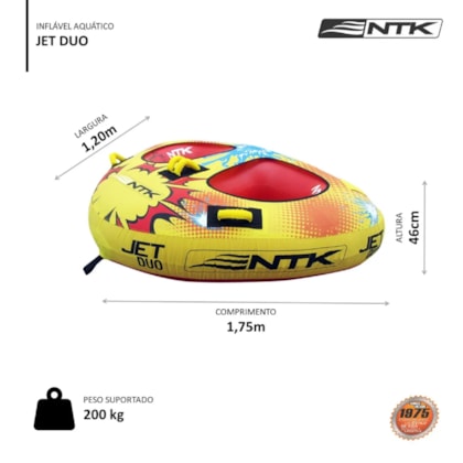 Boia Inflável Jet Duo Rebocável para Jet Ski 432150 Nautika-3c1e8ec3-c126-4586-8baf-9c53269bcfe1