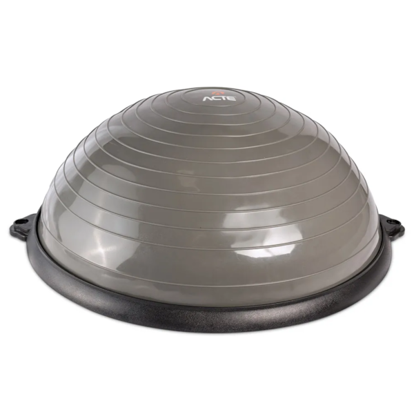 Bola Bosu Pilates Meia Bola Cinza com Extensores T19 Acte Sports-ba2d0fb0-7266-468e-860d-de56484c3ae0