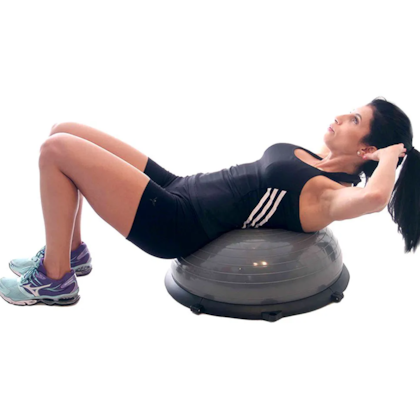 Bola Bosu Pilates Meia Bola Cinza com Extensores T19 Acte Sports-8efe73a7-4a9c-4cdc-af2e-c70899b63d32