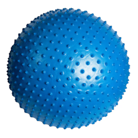 Bola de Pilates Massage Gym Ball 65cm Azul T9-Massage Acte Sports