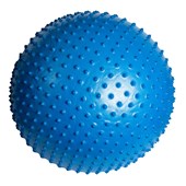 Bola de Pilates Massage Gym Ball 65cm Azul T9-Massage Acte Sports