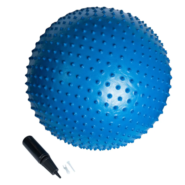 Bola de Pilates Massage Gym Ball 65cm Azul T9-Massage Acte Sports-0fb35379-fc32-452b-8baa-5924f0fccb12