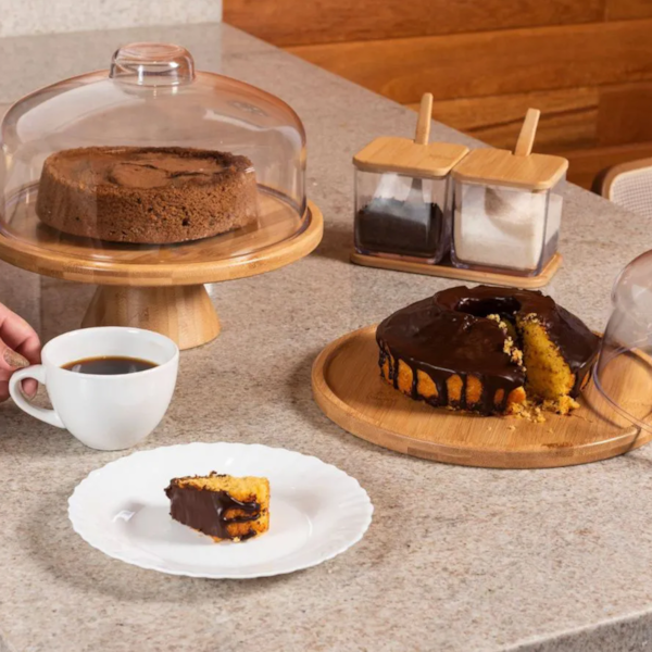 Boleira Prato em Bambu Com Cúpula 26,5cm Coza 40652/3009-fff89a7c-2fe9-4001-9de6-2e3337b7cb06