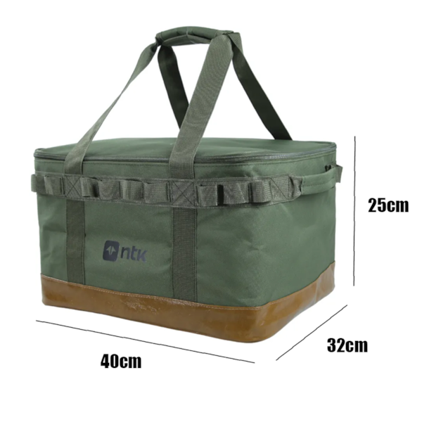 Bolsa Camp Bag Verde em Poliéster Oxford Camping 201692 Nautika-2fb237b3-70a4-4929-8e79-0835f437b2d7
