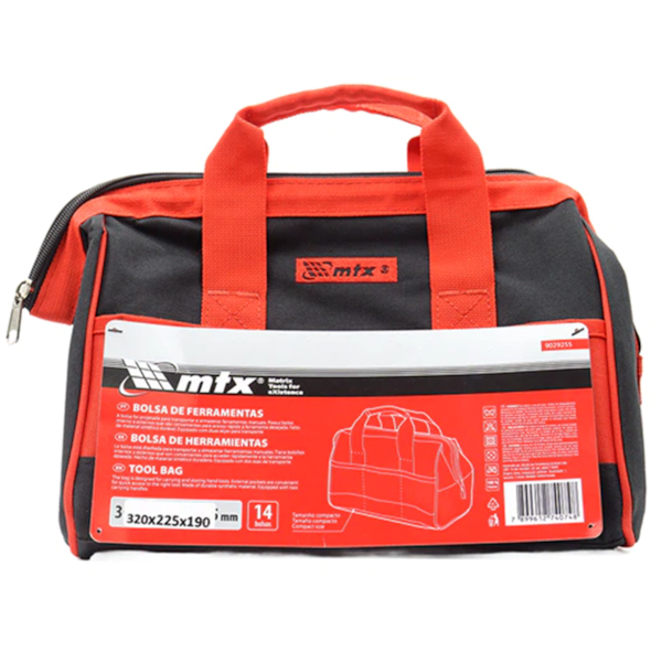 Bolsa de Ferramentas Manual em Poliéster 32cm x 22,5cm x 19cm C/ 14 bolsos 9029255 MTX-4ea25a42-4bed-484a-a702-edb135af17e0