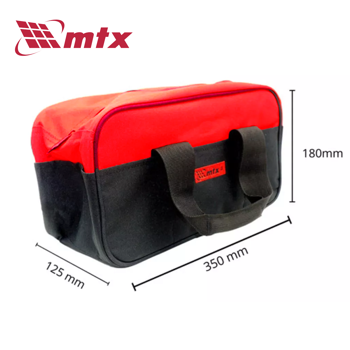 Bolsa de Ferramentas Manual em Poliéster 35cm x 12,5cm x 18cm com