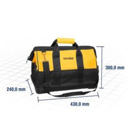 Bolsa em Lona 22 Bolsos BL 017 Vonder-661ba011-4fff-48b0-8027-9b44f1397382