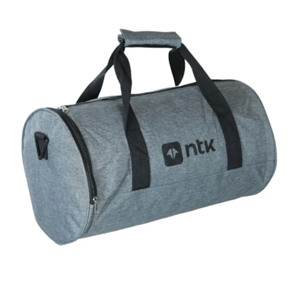 Bolsa Para Academia Gym Bag em Poliéster Cinza 201902UN Nautika-c24baabd-a0c3-4ed0-b801-ac3ff50fd946